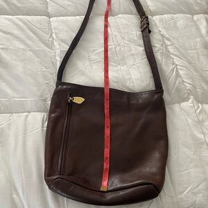 Dark brown Libaire shoulder bag